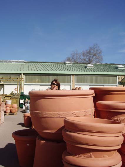 Moi dans un gros pot ! lol